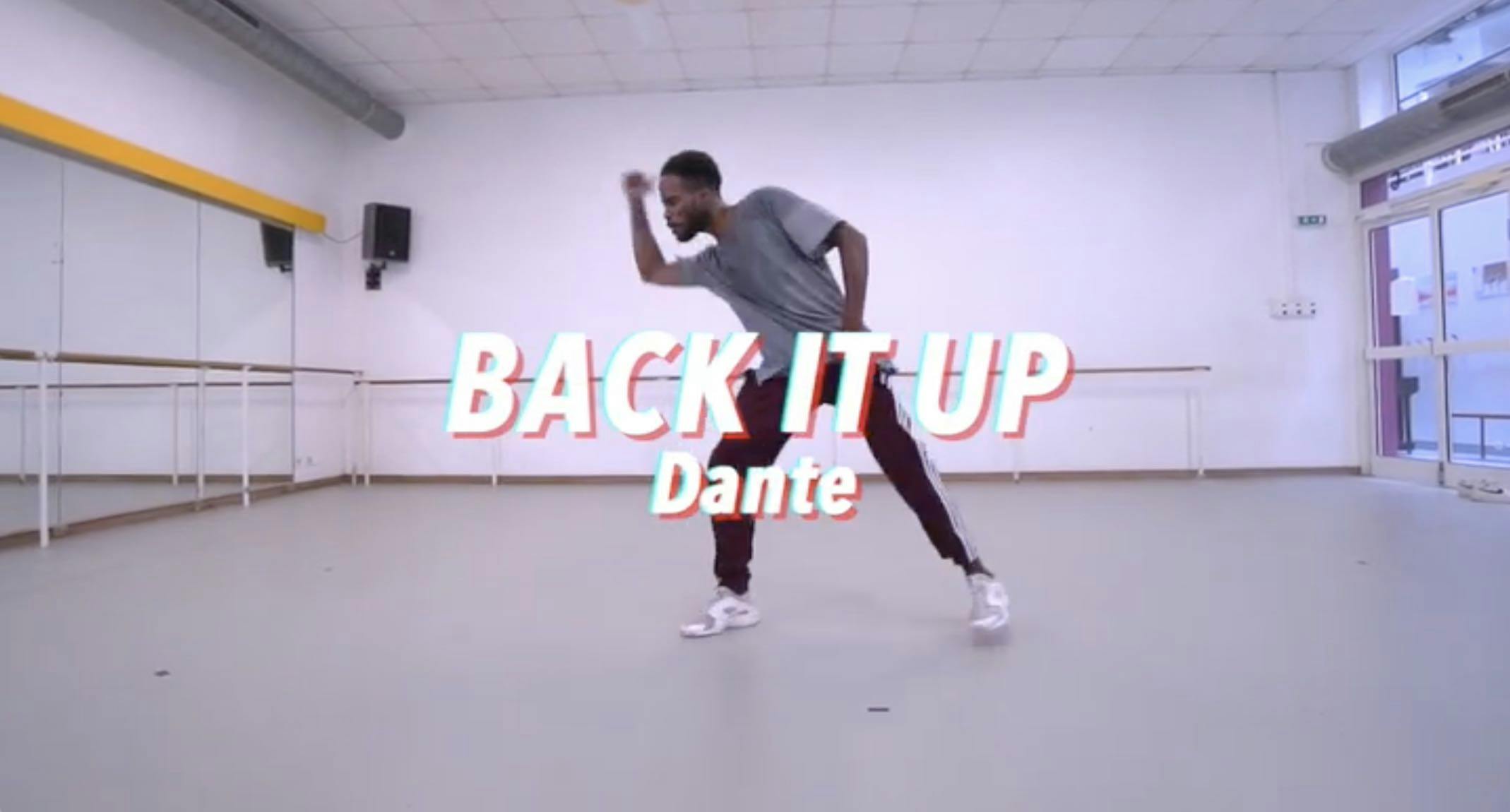Cours de danse Back it up - Dadju de Dante