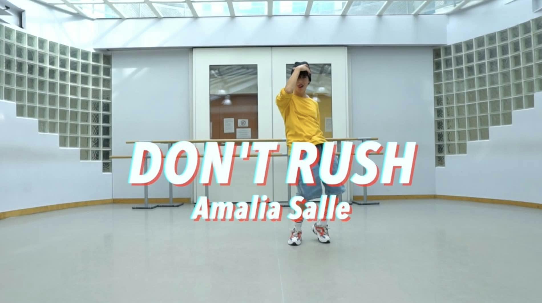 Cours de danse Don't rush - Young T de Amalia SALLE